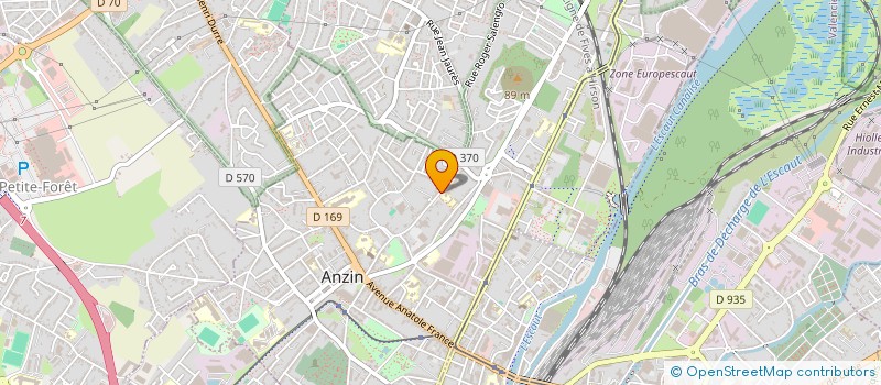 localisation de l'entreprise MADAME SOPHIE TAMINE  ANZIN