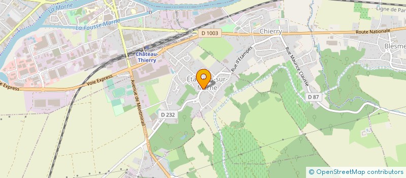localisation de l'entreprise MADAME SOPHIE TATIN à ETAMPES-SUR-MARNE