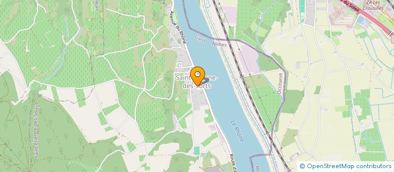 localisation de l'entreprise MADAME SOPHIE TAULEMESSE  SAINT-ETIENNE-DES-SORTS