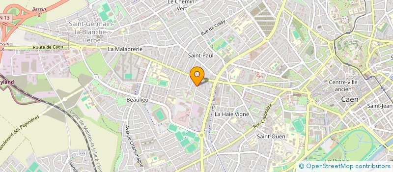 localisation de l'entreprise MADAME SOPHIE TAUPIN à CAEN