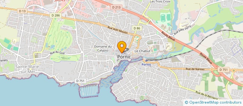 localisation de l'entreprise MADAME SOPHIE TEFFENE  LA BERNERIE-EN-RETZ