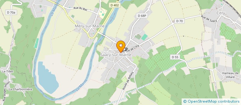localisation de l'entreprise MADAME SOPHIE TERRE à SAACY-SUR-MARNE