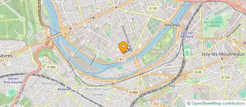 localisation de l'entreprise MADAME SOPHIE TERRY  BOULOGNE-BILLANCOURT