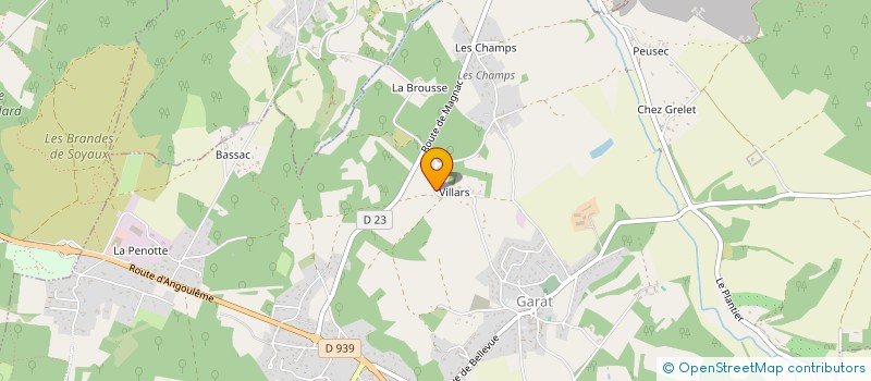 localisation de l'entreprise MADAME SOPHIE TEXIER à GARAT