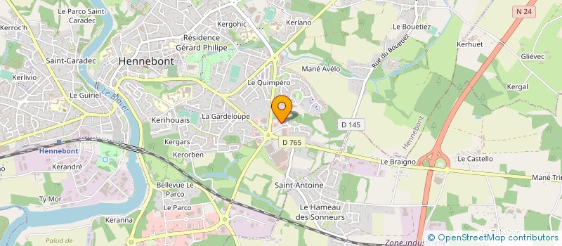 localisation de l'entreprise MADAME SOPHIE THALBOT  CALAN