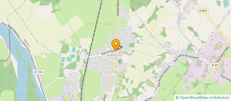 localisation de l'entreprise MADAME SOPHIE THEPENIER  GARCHIZY