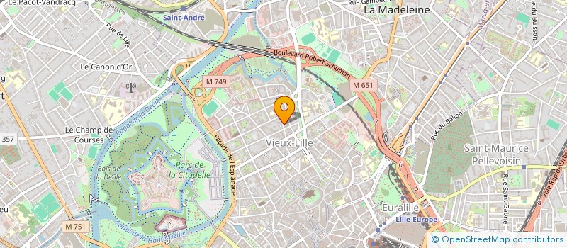 localisation de l'entreprise MADAME SOPHIE THEROUSE à LILLE