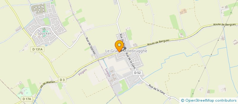 localisation de l'entreprise MADAME SOPHIE THERY  ARMBOUTS-CAPPEL