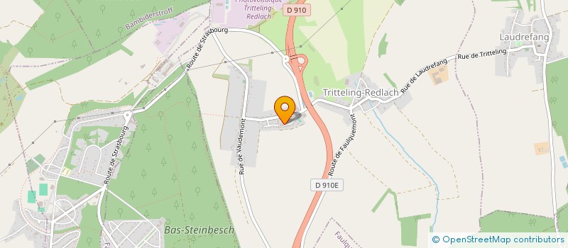 localisation de l'entreprise MADAME SOPHIE THOUVENIN  TRITTELING-REDLACH