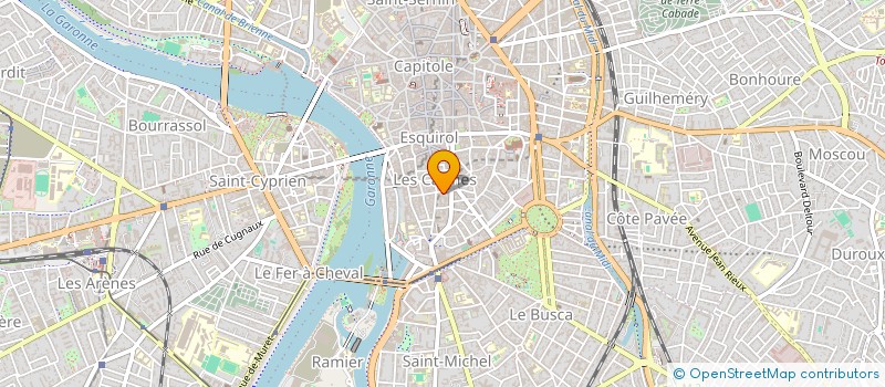 localisation de l'entreprise MADAME SOPHIE TIMBAL DUCLAUX DE MARTIN à TOULOUSE