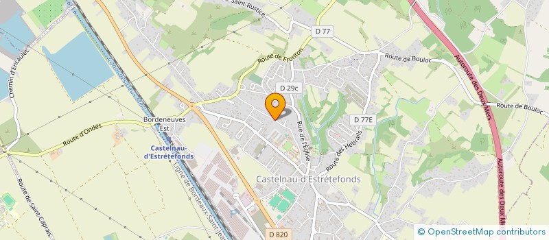 localisation de l'entreprise MADAME SOPHIE TIRINZONI  BOULOC