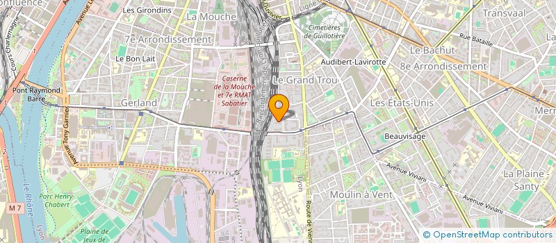 localisation de l'entreprise MADAME SOPHIE TODINI à LYON