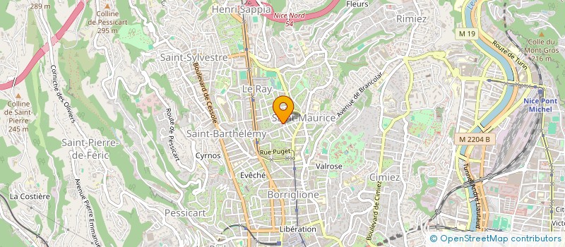 localisation de l'entreprise MADAME SOPHIE TOMMASINI à NICE