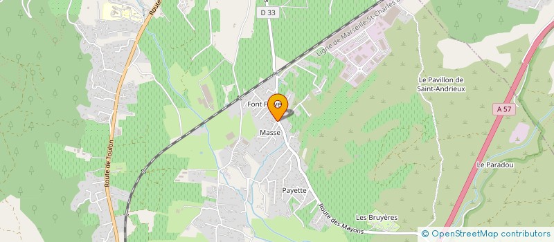 localisation de l'entreprise MADAME SOPHIE TORRES  LE LUC