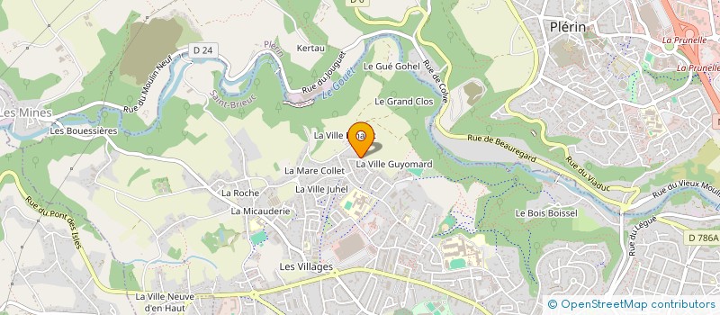 localisation de l'entreprise MADAME SOPHIE TOUBON à SAINT-BRIEUC