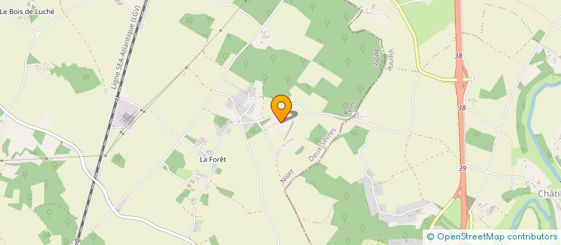 localisation de l'entreprise MADAME SOPHIE TOURON  ROM