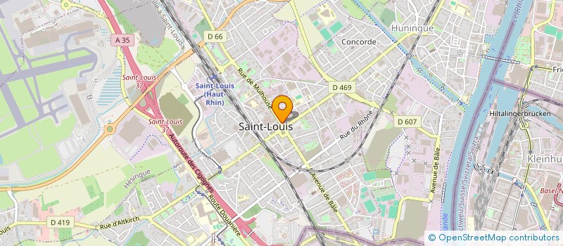 localisation de l'entreprise MADAME SOPHIE TRIBOULOT à SAINT-LOUIS