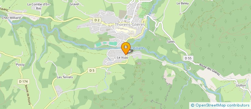 localisation de l'entreprise MADAME SOPHIE TRICOCHE  FILLIERE