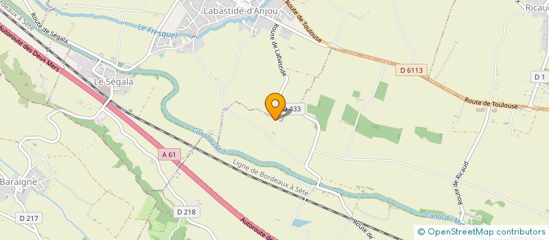 localisation de l'entreprise MADAME SOPHIE TRINQUELLE à VERDUN-EN-LAURAGAIS