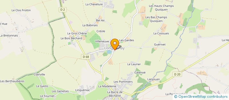 localisation de l'entreprise MADAME SOPHIE TROGOFF  LONGAULNAY