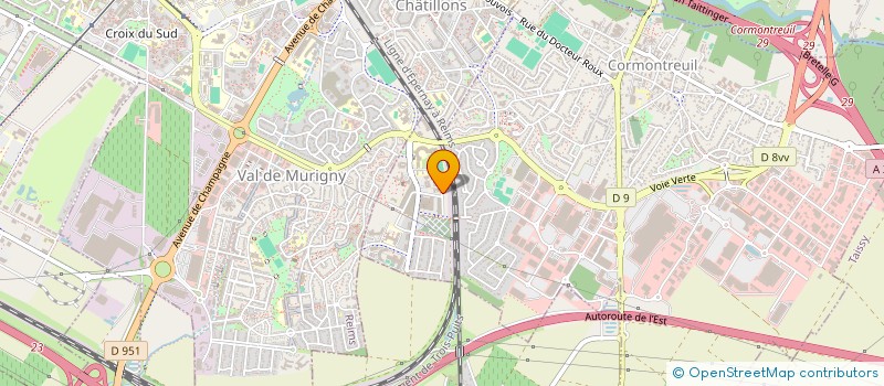 localisation de l'entreprise MADAME SOPHIE TROLARD  CORMONTREUIL