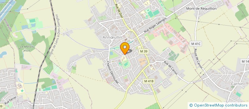 localisation de l'entreprise MADAME SOPHIE TROUILLET  ANNULLIN