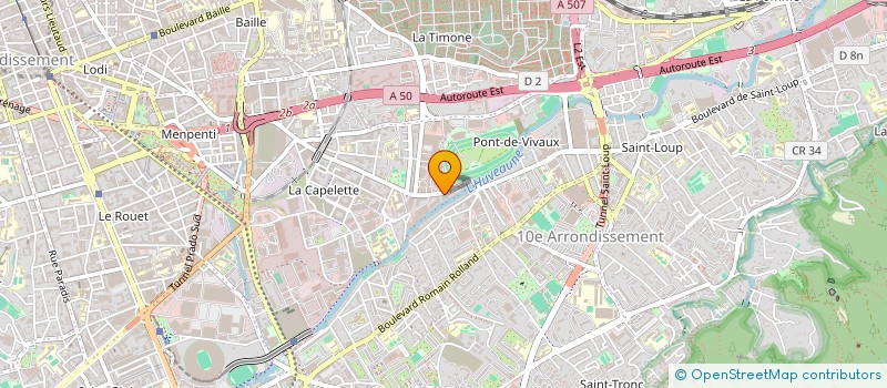 localisation de l'entreprise MADAME SOPHIE TUEBOEUF à MARSEILLE