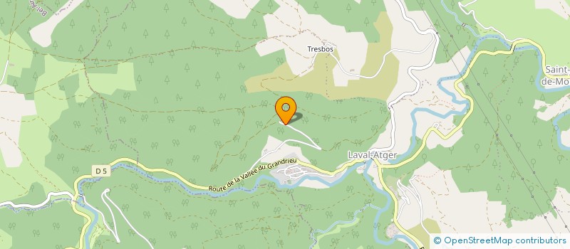 localisation de l'entreprise MADAME SOPHIE TUFFERY  LA PANOUSE