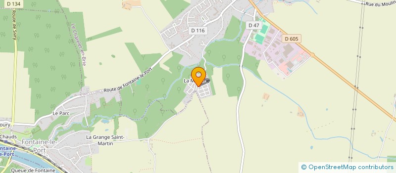 localisation de l'entreprise MADAME SOPHIE TUNCQ  LE CHATELET-EN-BRIE