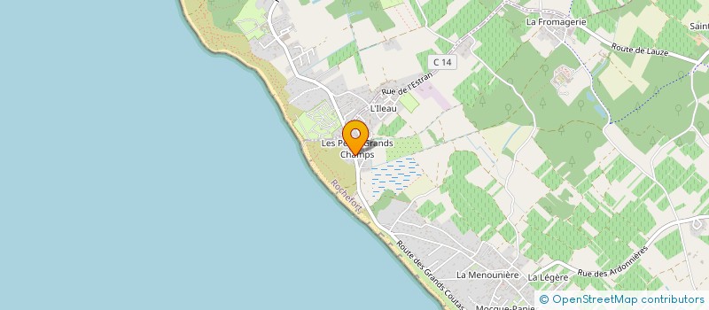 localisation de l'entreprise MADAME SOPHIE TUTARD  SAINT-PIERRE-D'OLERON