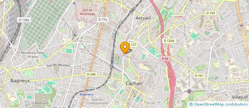 localisation de l'entreprise MADAME SOPHIE TUYNMAN  ARCUEIL