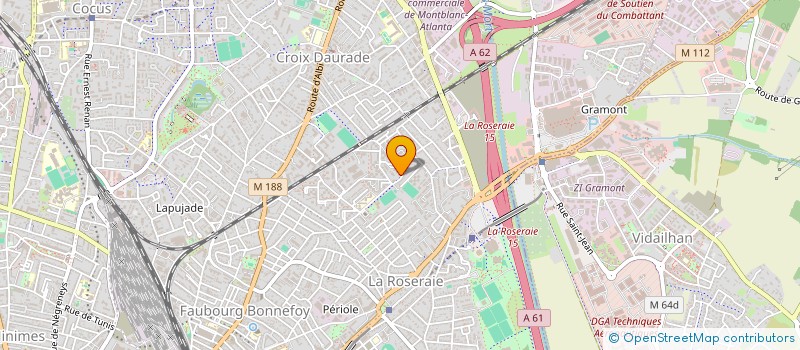 localisation de l'entreprise MADAME SOPHIE UBEDA à TOULOUSE