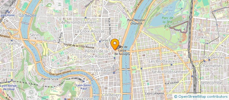 localisation de l'entreprise MADAME SOPHIE ULIANA à LYON