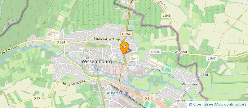 localisation de l'entreprise MADAME SOPHIE UNGETHUM  MONTFERRER