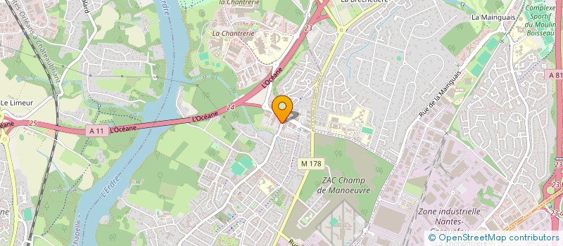 localisation de l'entreprise MADAME SOPHIE UNTERREINER à NANTES