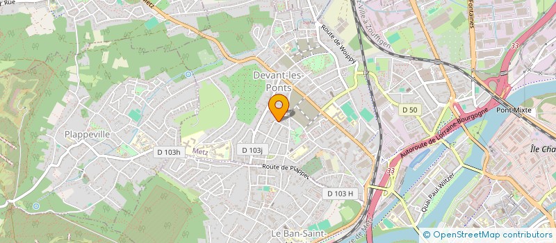 localisation de l'entreprise MADAME SOPHIE URBANO à METZ