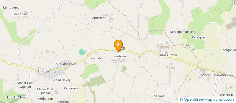 localisation de l'entreprise MADAME SOPHIE URIEN  PLOUGUERNEAU