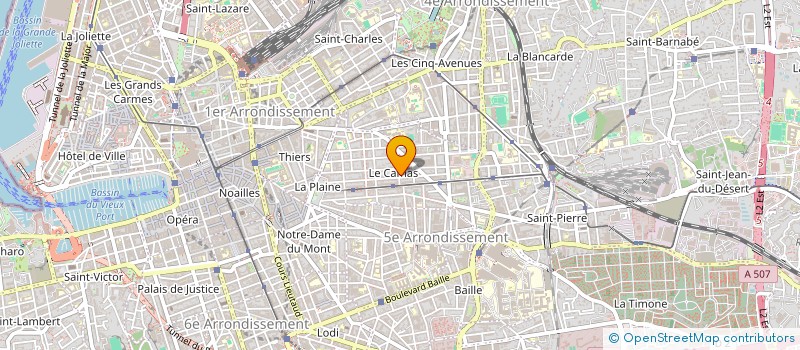 localisation de l'entreprise MADAME SOPHIE VACCARO à MARSEILLE