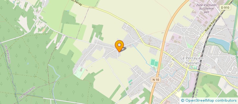 localisation de l'entreprise MADAME SOPHIE VAILLANT DE GUEISS  LE PERRAY-EN-YVELINES