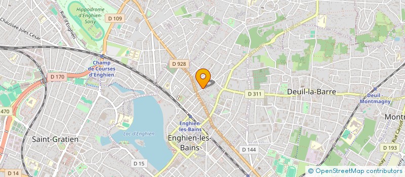 localisation de l'entreprise MADAME SOPHIE VALERIANI  MONTMORENCY