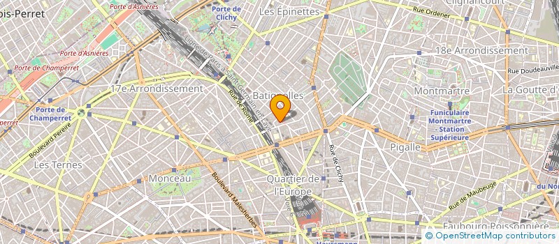 localisation de l'entreprise MADAME SOPHIE VALERIE MALYON  PARIS