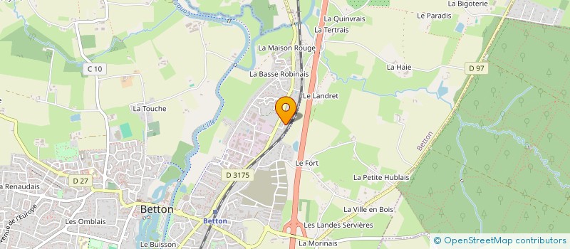 localisation de l'entreprise MADAME SOPHIE VALLAUD à BETTON