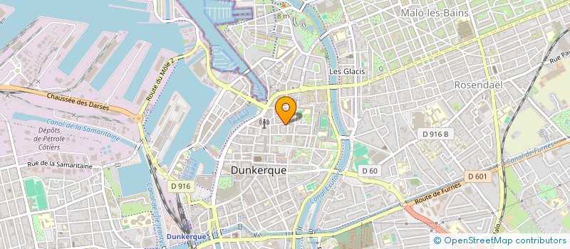 localisation de l'entreprise MADAME SOPHIE VANBECELAERE à DUNKERQUE