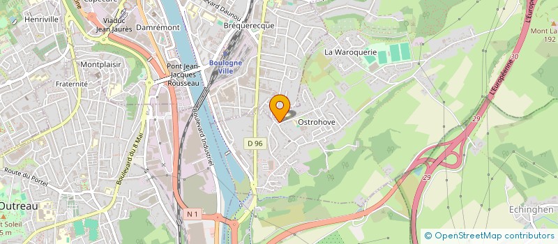 localisation de l'entreprise MADAME SOPHIE VANDENBILCKE  SAINT-MARTIN-BOULOGNE