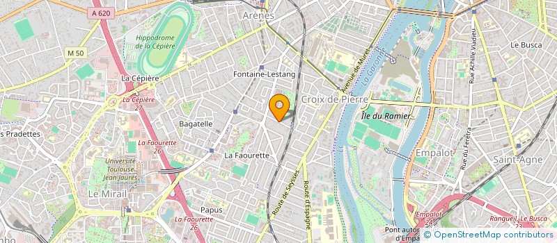 localisation de l'entreprise MADAME SOPHIE VANGENEBERG à TOULOUSE