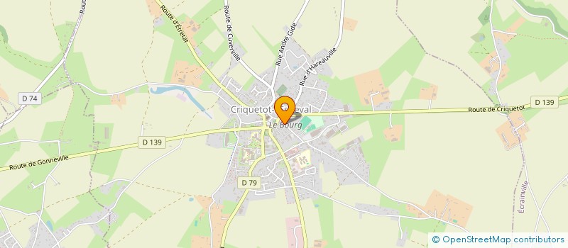 localisation de l'entreprise MADAME SOPHIE VAUTIER  CRIQUETOT-L'ESNEVAL