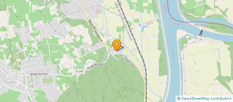 localisation de l'entreprise MADAME SOPHIE VAUTRIN  SAUVETERRE