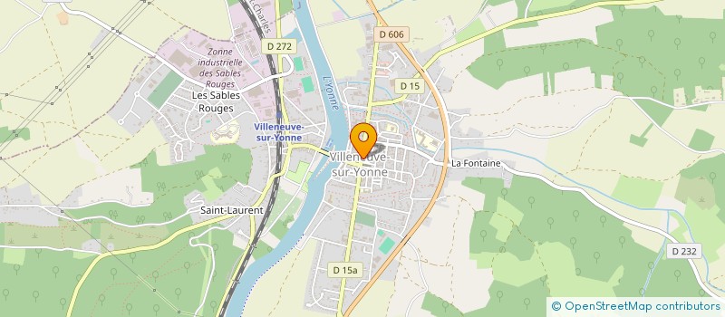 localisation de l'entreprise MADAME SOPHIE VEAULIN  VILLENEUVE-SUR-YONNE