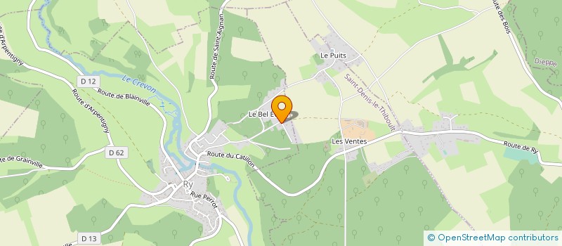 localisation de l'entreprise MADAME SOPHIE VEE  RY