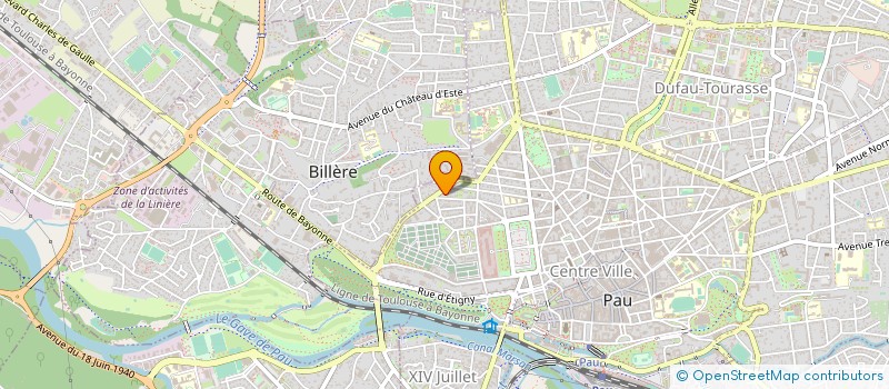 localisation de l'entreprise MADAME SOPHIE VELLA à PAU